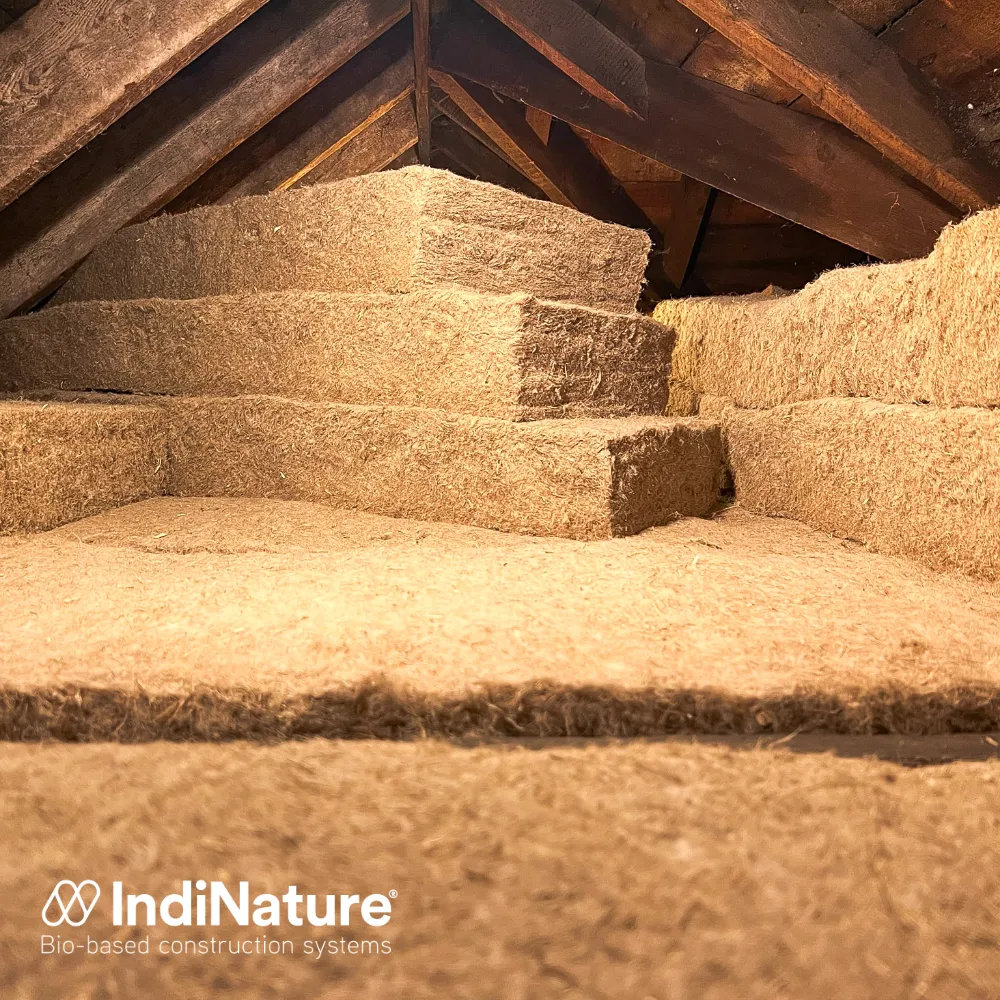 100mm IndiNature IndiTherm Hemp Flexibatt Insulation - 1200 x 440mm (2.11m²)