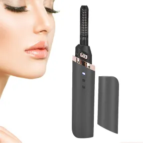 360 ° Rotary Head USB Rechargeable Quick Heating Long Lasting Eyelash Curling Device