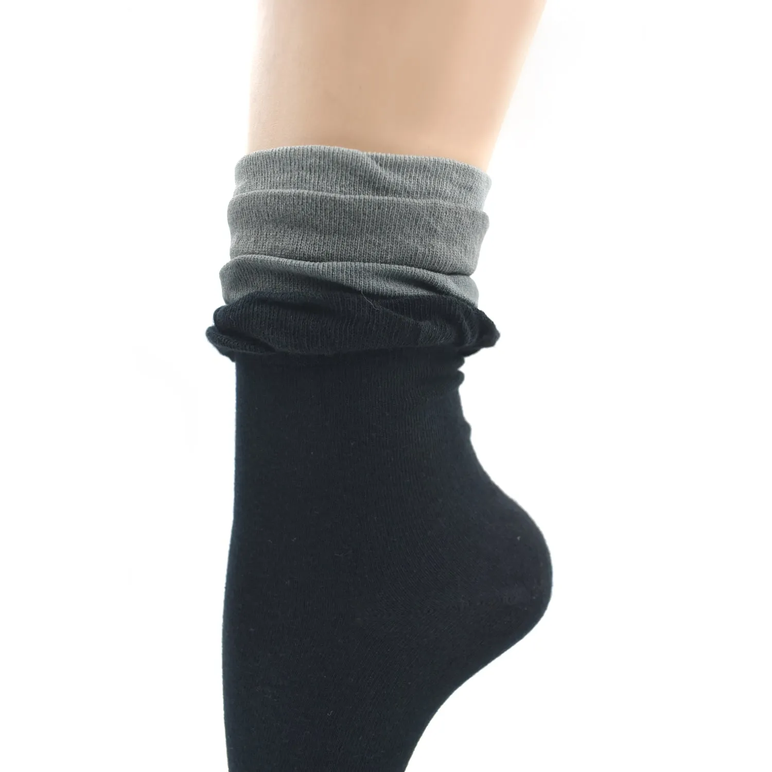 7355 Socks Breathable Thickened Classic Simple Soft Skin Friendly