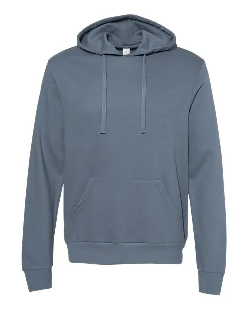 Alternative Men's Challenger Lightweight Eco-Washed French Terry Hooded Pullover