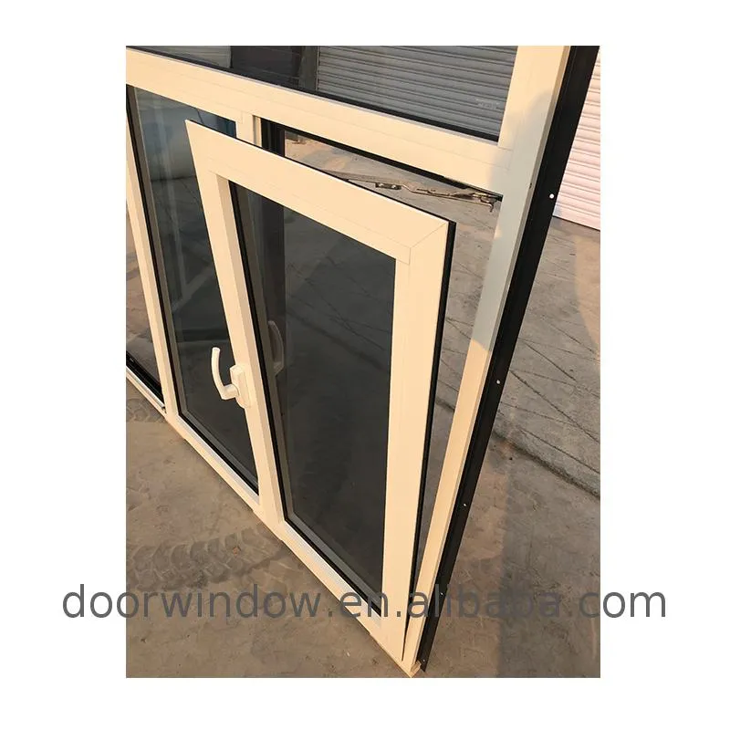 Aluminium thermal break window swing and wood tilt turn windows by Doorwin