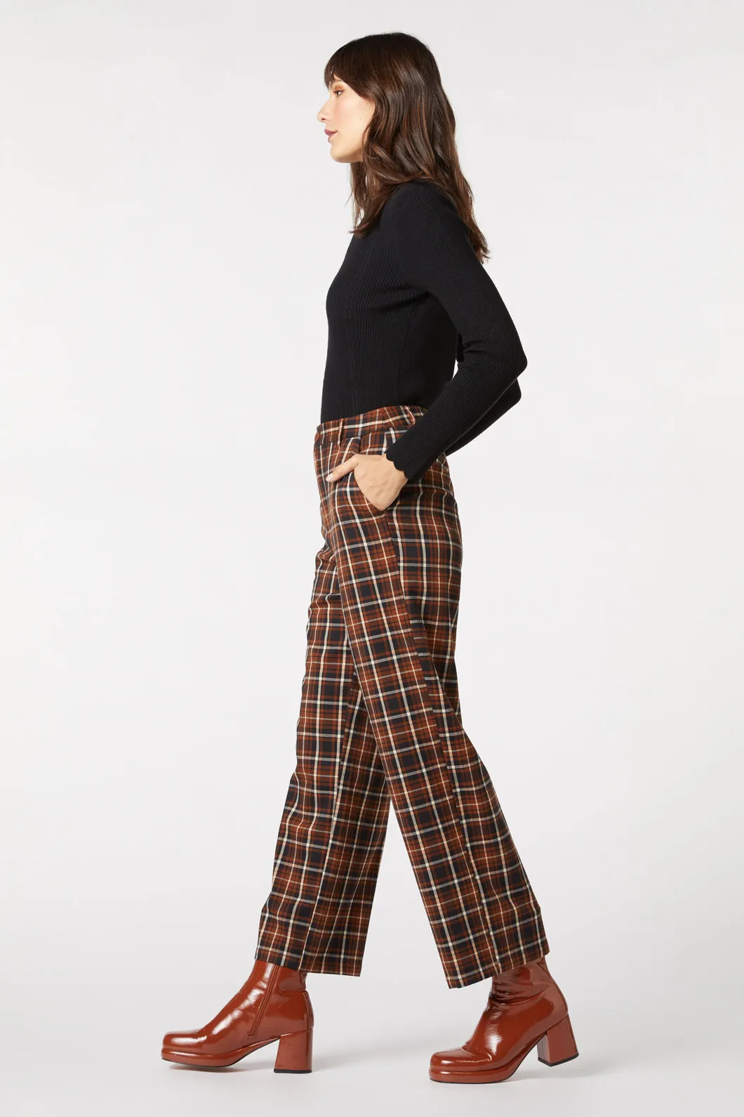 Amber Check Pant