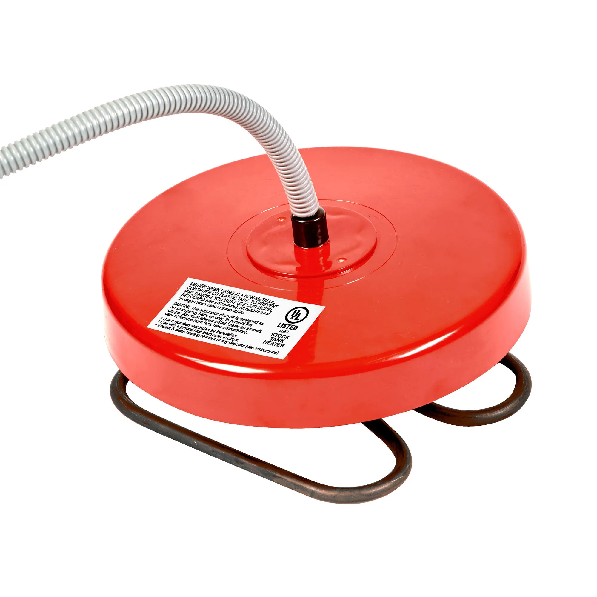 API 1500 Watt Thermostatic Winter Floating Pond Deicer & Heater, Red (Open Box)