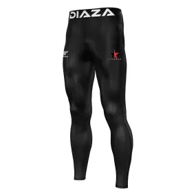 Asteras Compression Pants Men Black