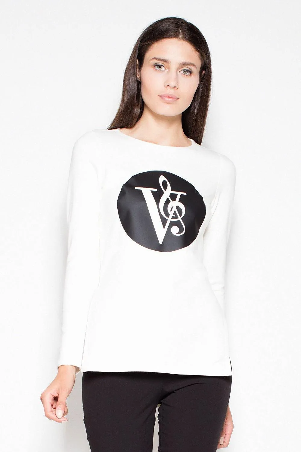 Asymmetrical Graphic Slim-Fit Venaton Hoodie