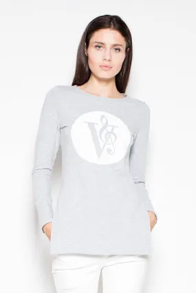 Asymmetrical Graphic Slim-Fit Venaton Hoodie