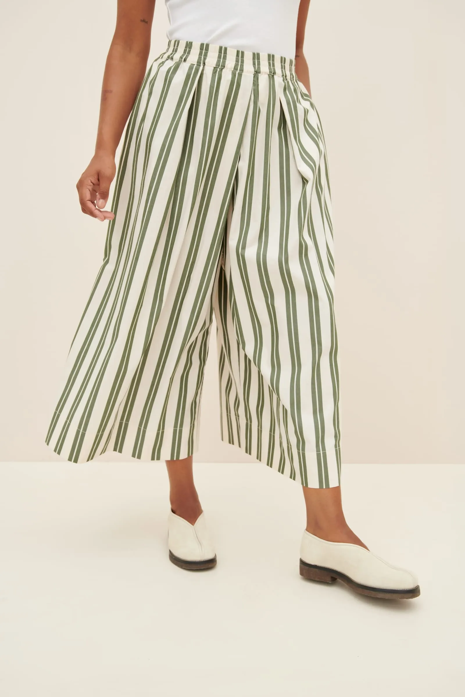 Athena Pant, Forest Stripe