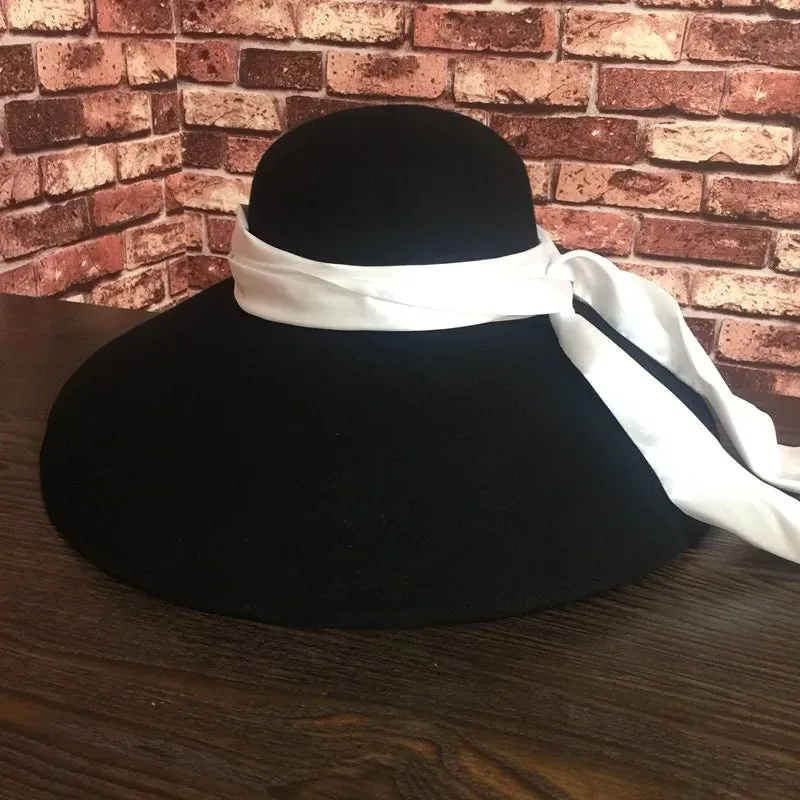 Audrey Hepburn Style Derby Hat