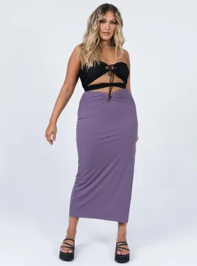 Baseline Maxi Skirt Purple