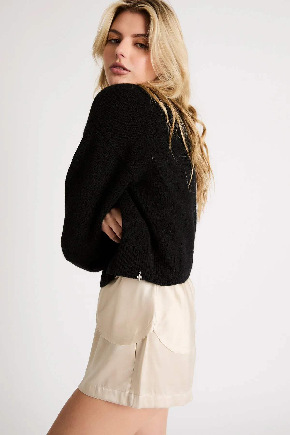   Beryll Madison Cashmere Sweater | Black Rock