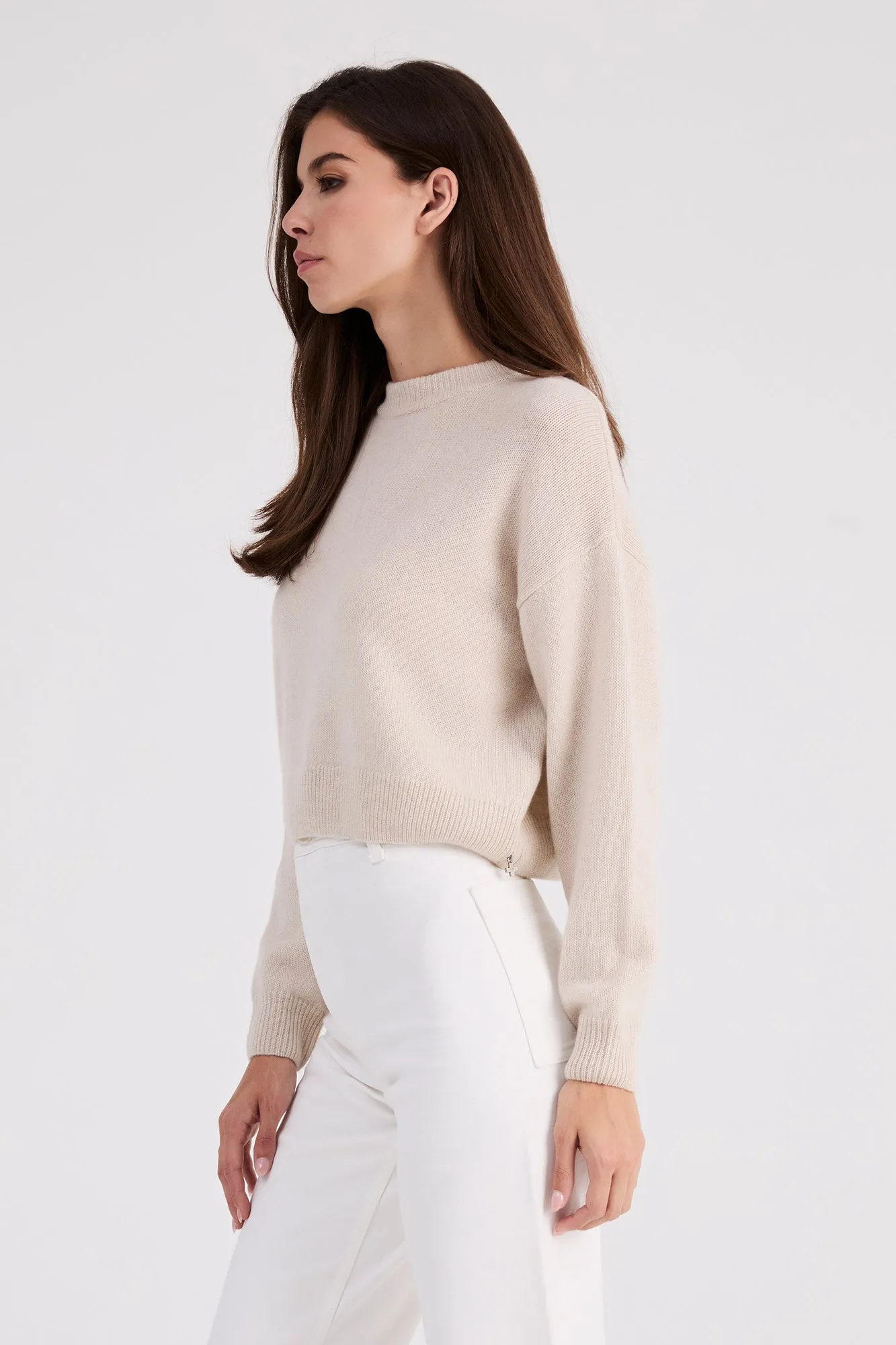   Beryll Madison Cashmere Sweater | Shell Beach