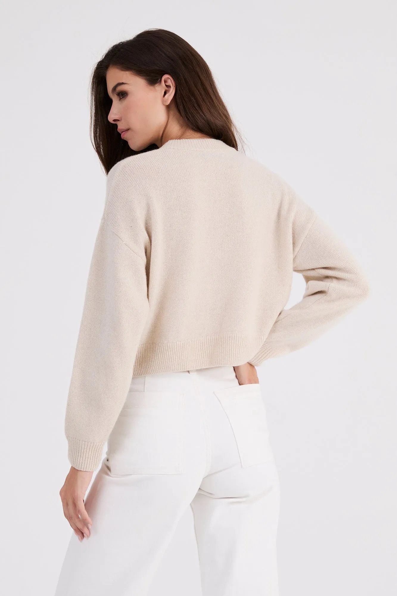   Beryll Madison Cashmere Sweater | Shell Beach