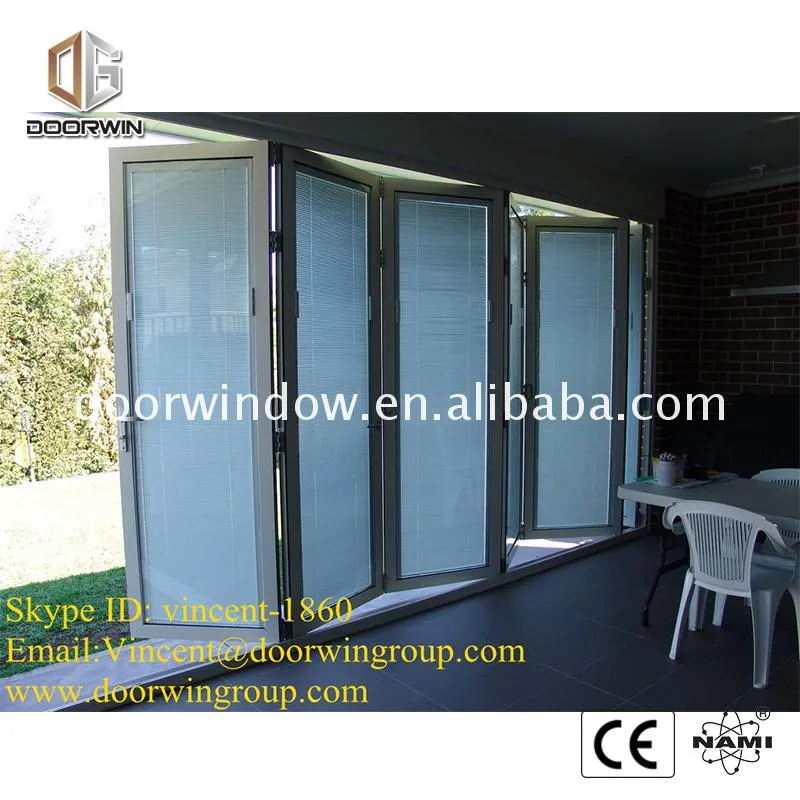 Best Quality thermal break door the bifolding company bi folding factory