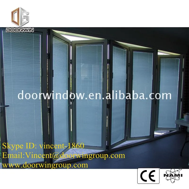 Best Quality thermal break door the bifolding company bi folding factory