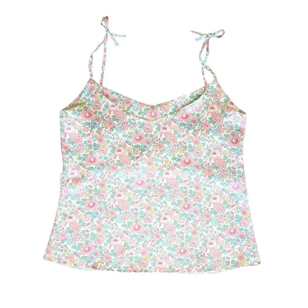 BETSY Liberty Women's Silk Camisole Top