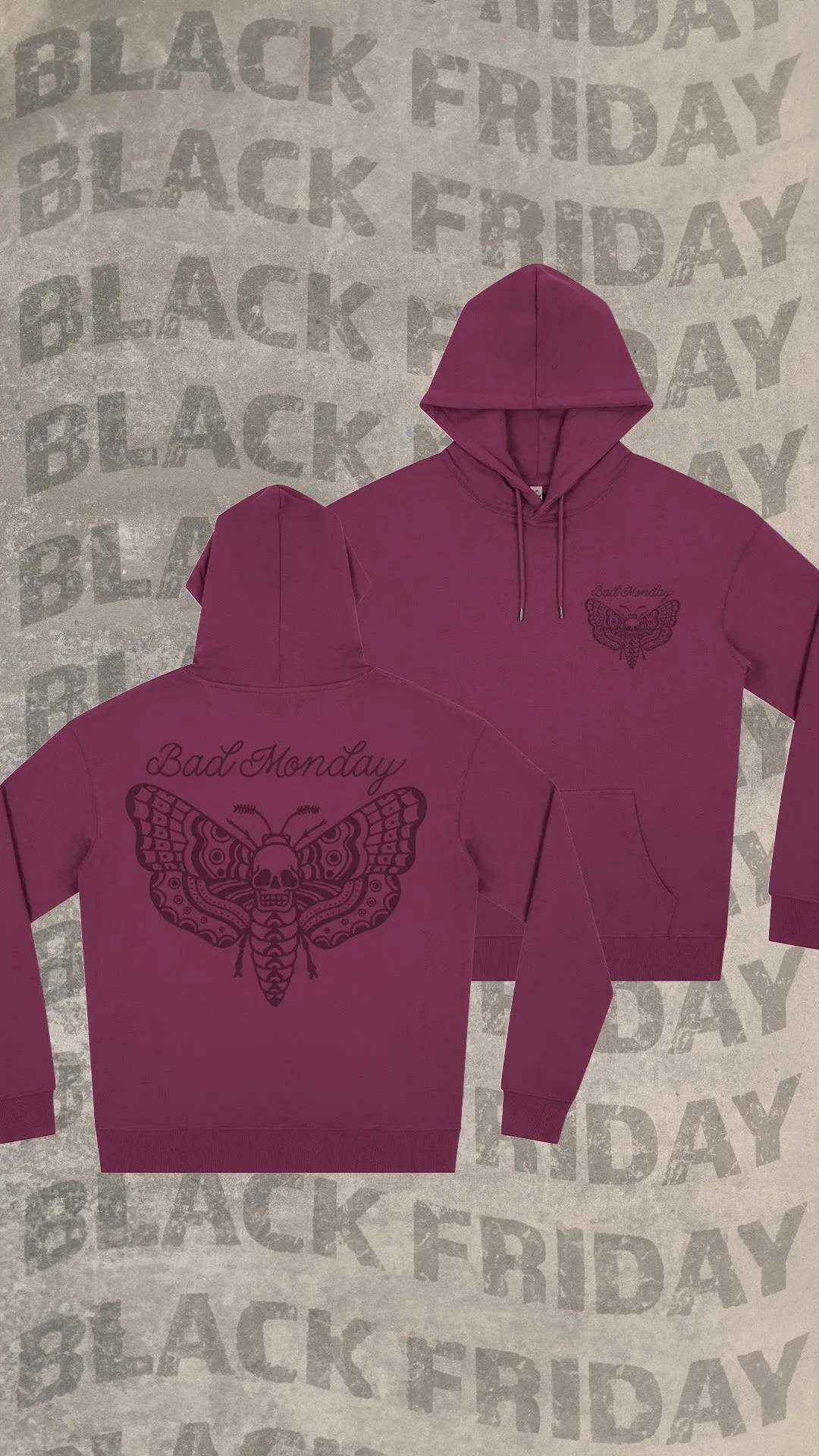 BF Death Moth Hoodie