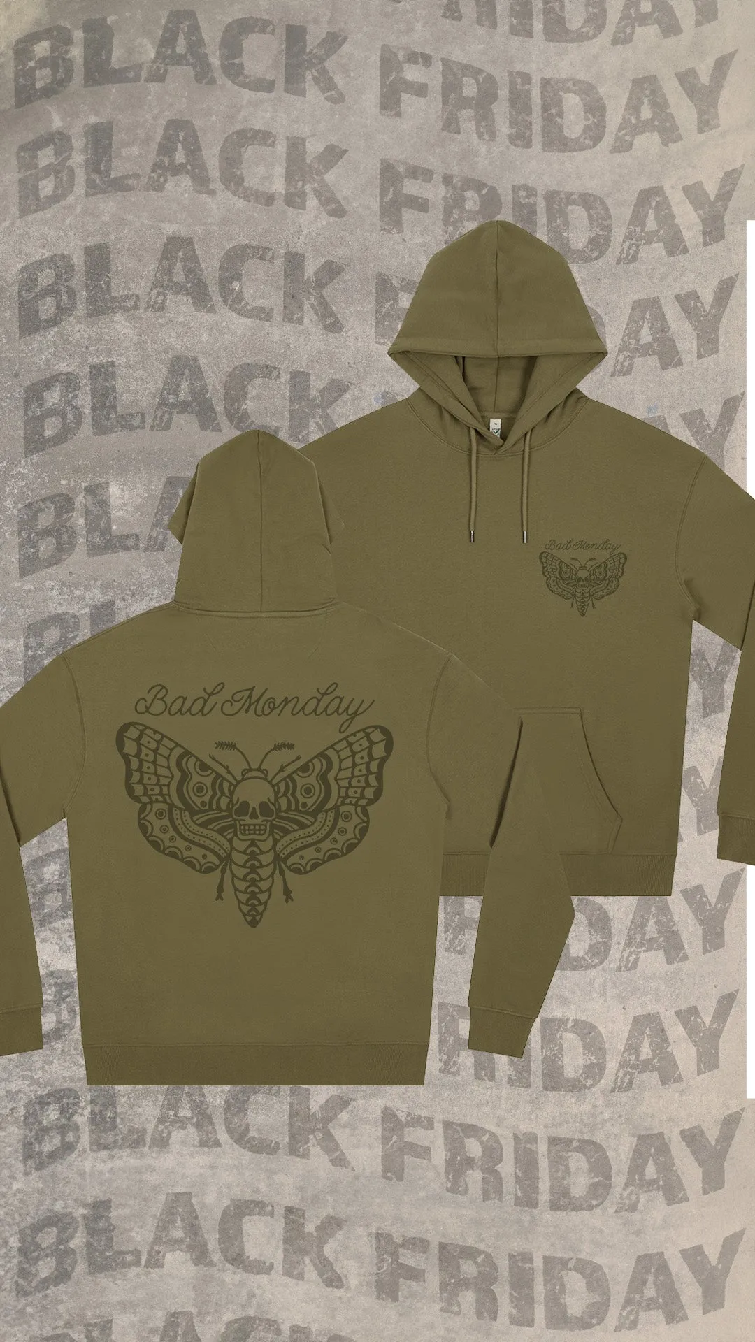 BF Death Moth Hoodie