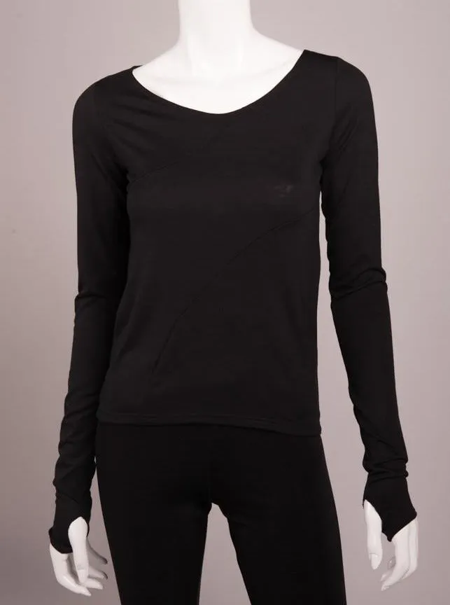 Bianca Rachele Pieced Knit Long Sleeve