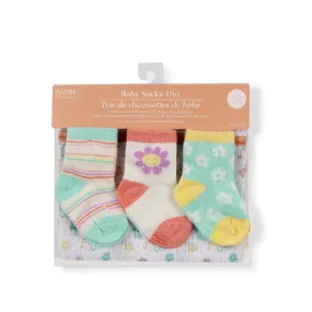 Bonjour Bebe Baby Socks Trio