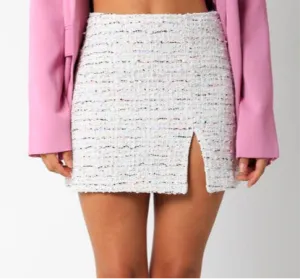 Boucle Mini Skirt