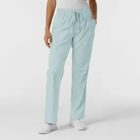 Boundless Women's Bootcut Scrub Pant - Sky Blue