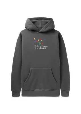 Bouquet Embroidered Pullover - Washed Black