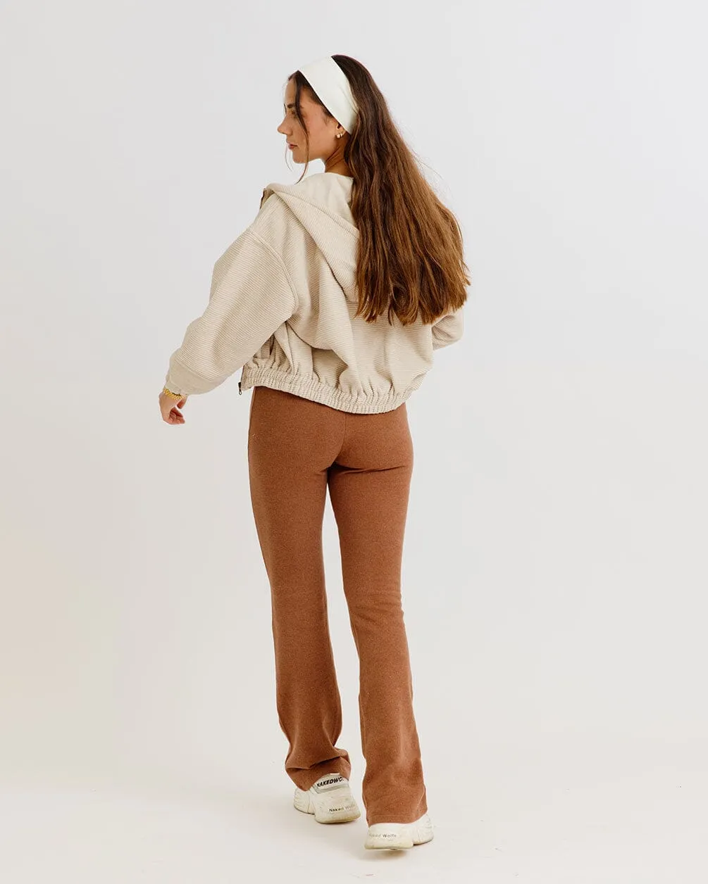 Brown Flare Pants