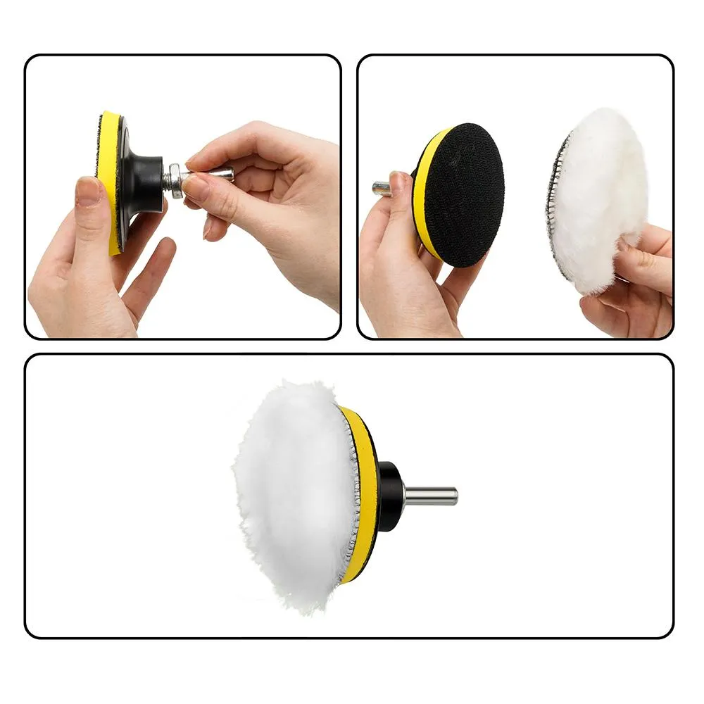 Buffing Pads 22 PCS, Polishing Wheel for Drill