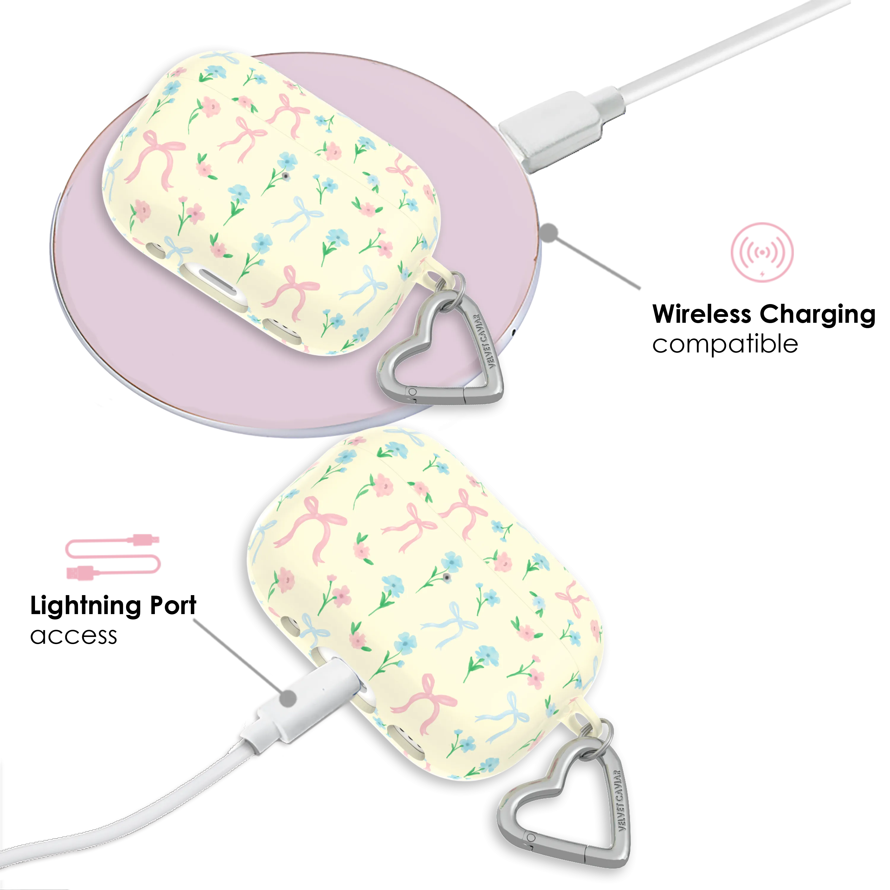 Buttercup Bows AirPod Case