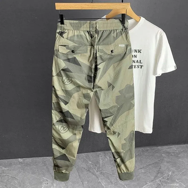 Camouflage Ankle Length Pants