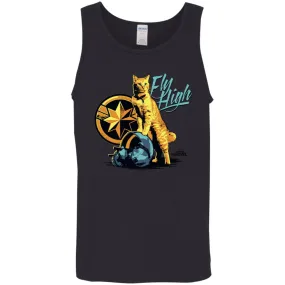 Captain Marvel Symbol Goose Fly High Men Cotton Tank