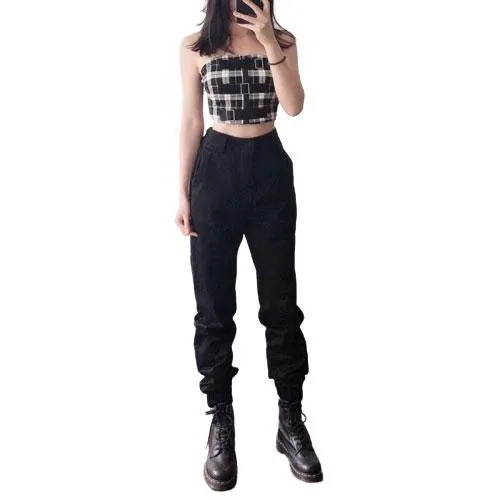 Cargo Pants with Chain