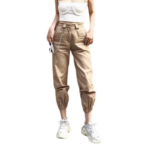 Cargo Pants with Chain