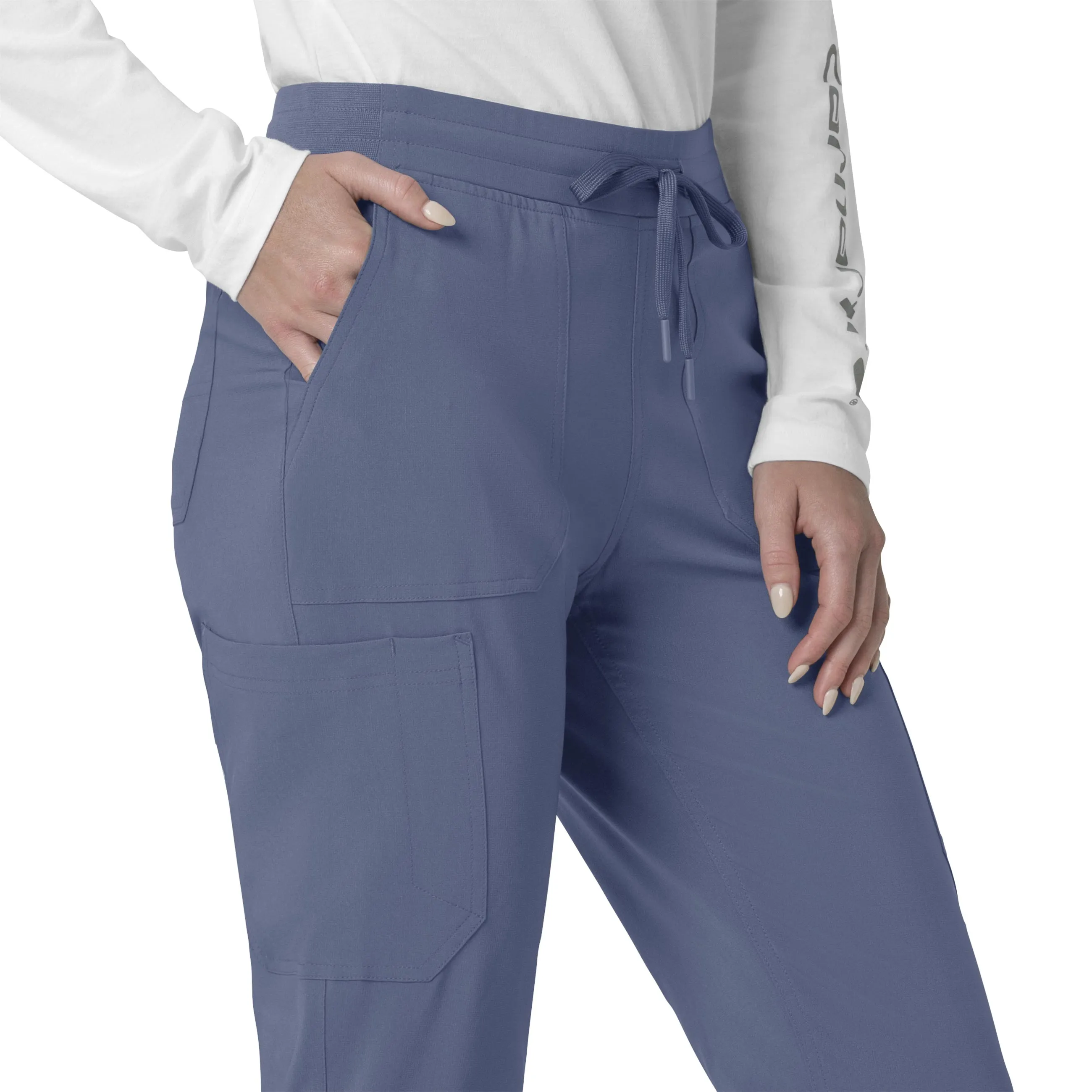 Carhartt Force Cross-Flex Women's Cargo Jogger Scrub Pant - Riverside