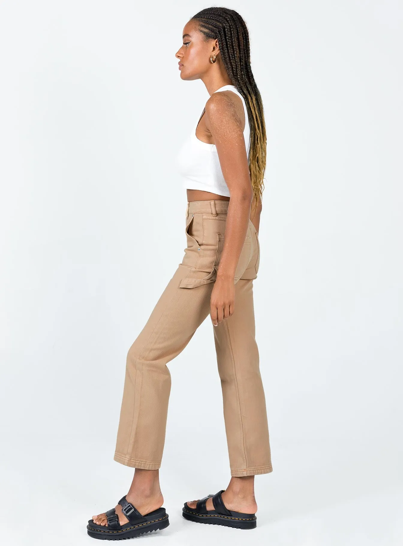 Carpenter Straight Leg Jeans Brown