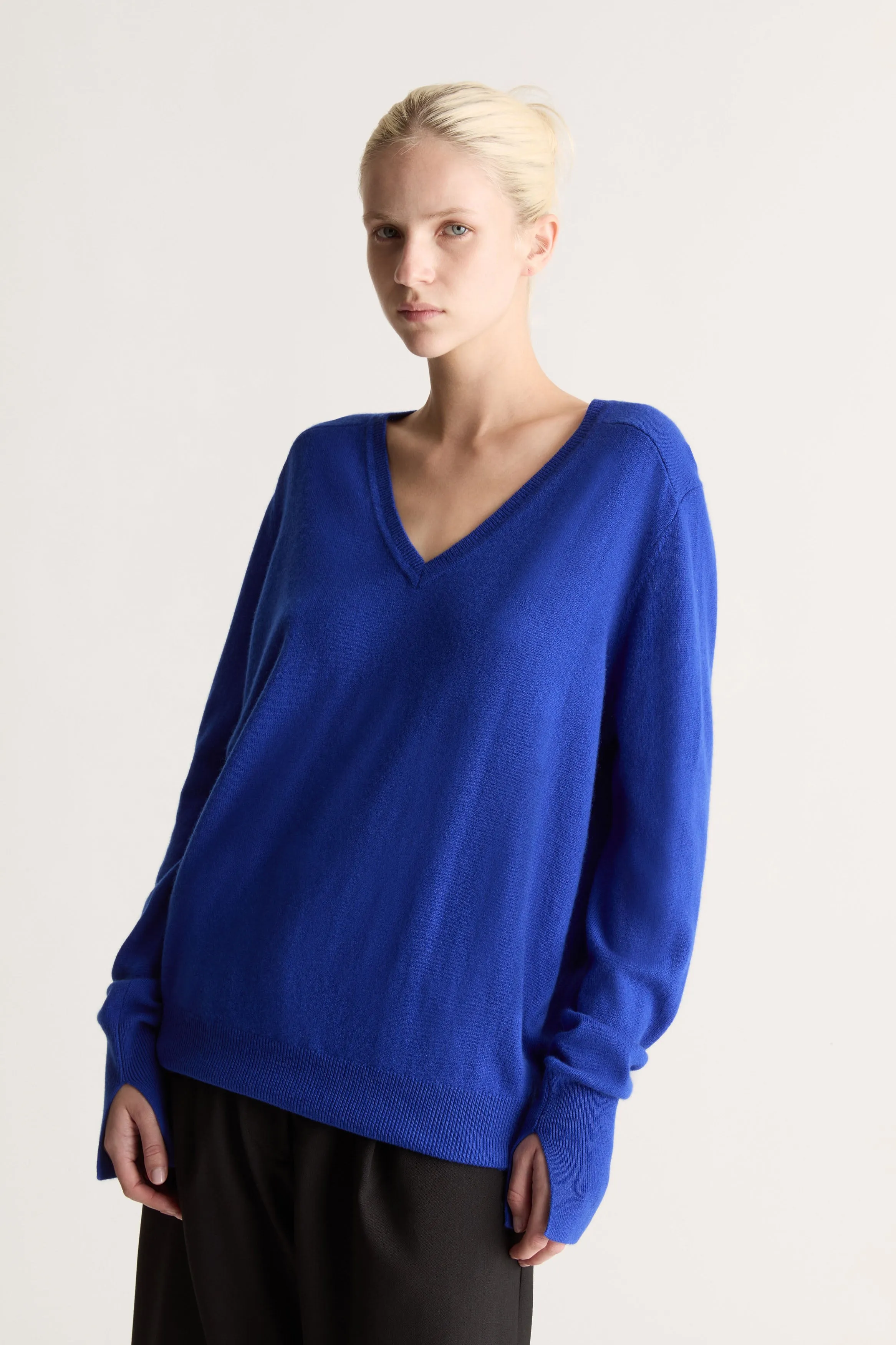 Cashmere V Neck Sweater