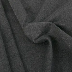 Charcoal Cashmere Blend Fabric 316