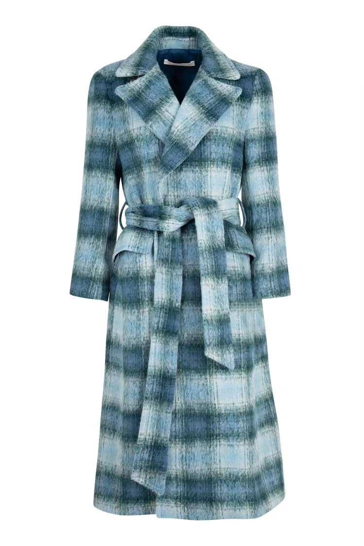 Check This Out Coat in Blue | FINAL SALE