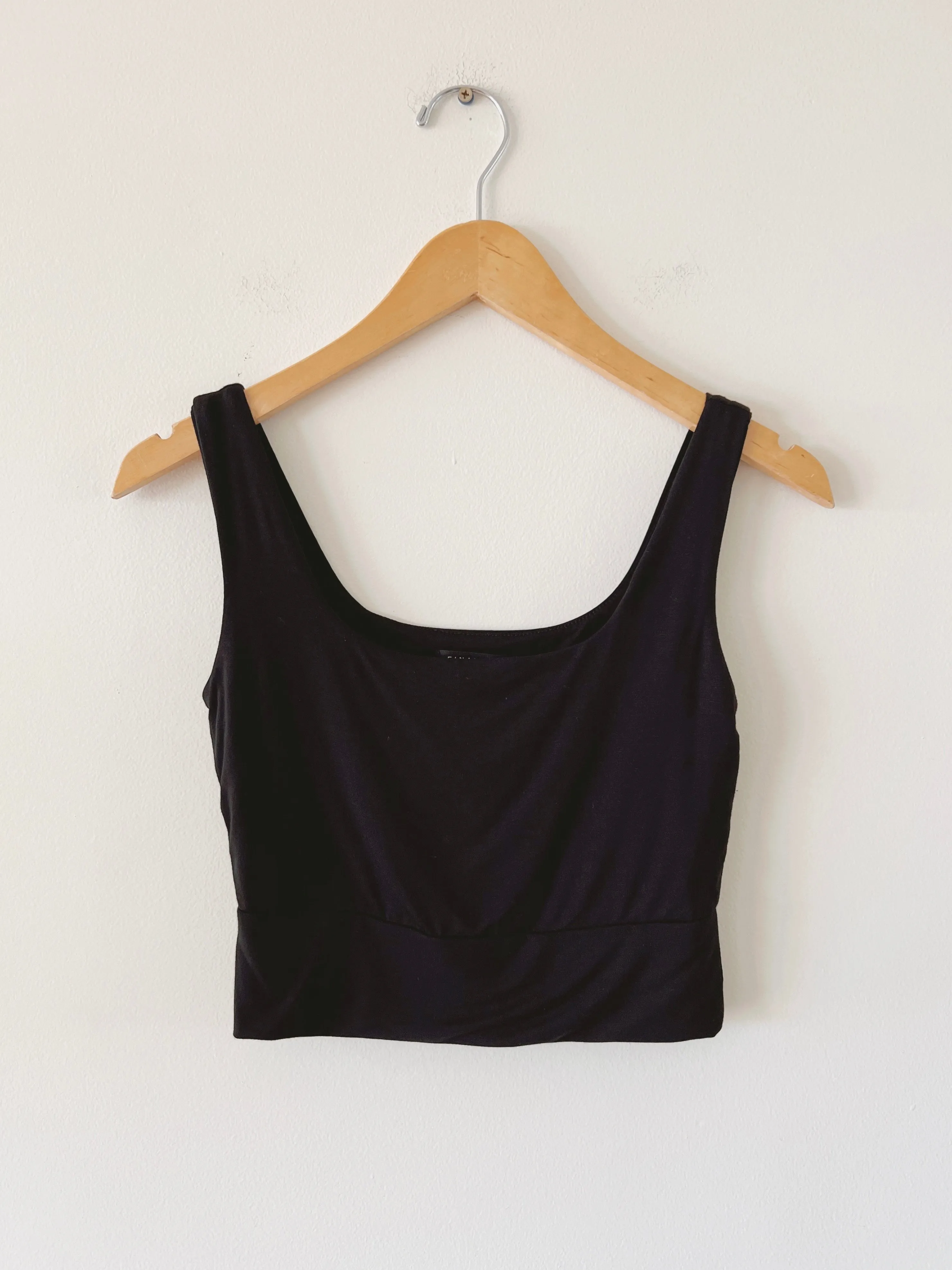 Classic Square Neck Cropped Tank