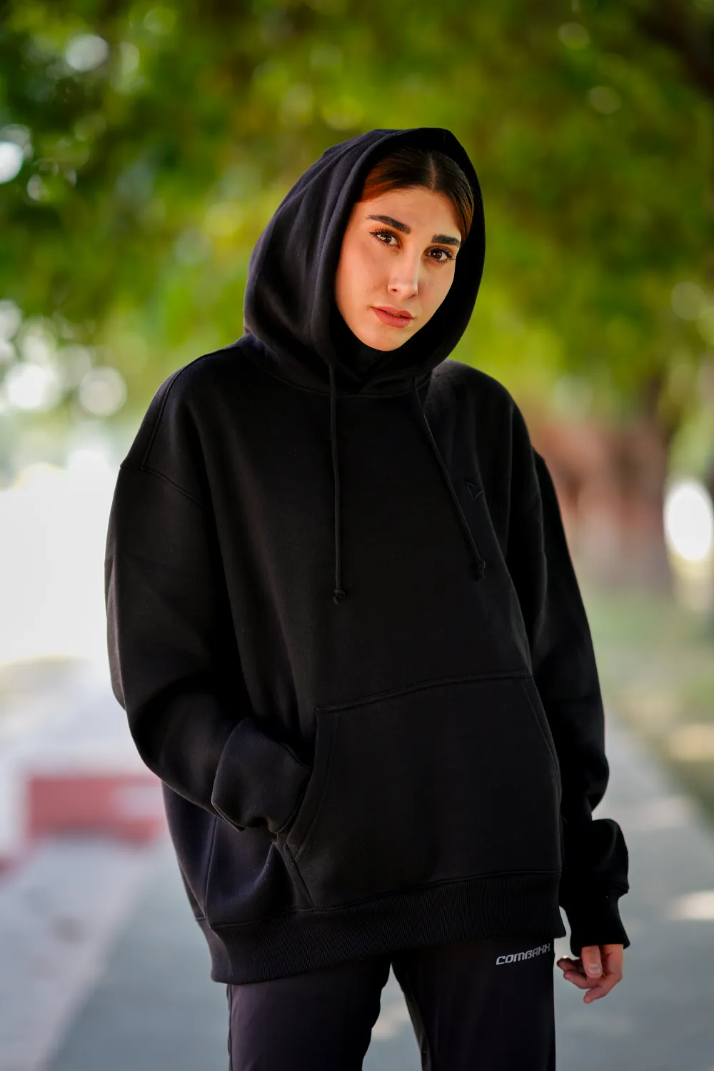 Combaxx Fleece Pullover Hoodie - Black