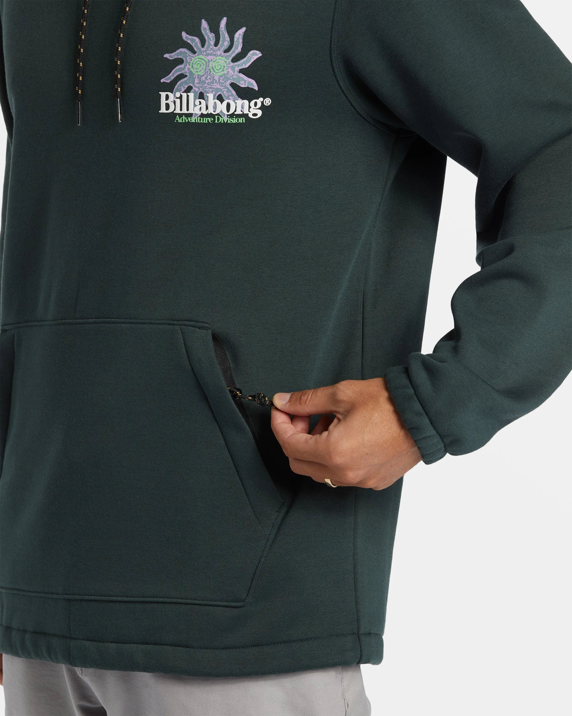 Compass Hoodie - Forest Green