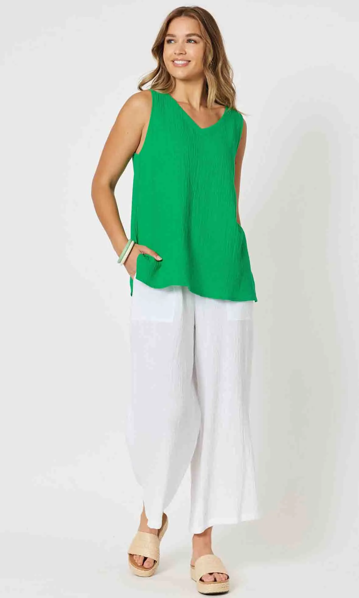 Cotton Tank Top Byron, More Colours