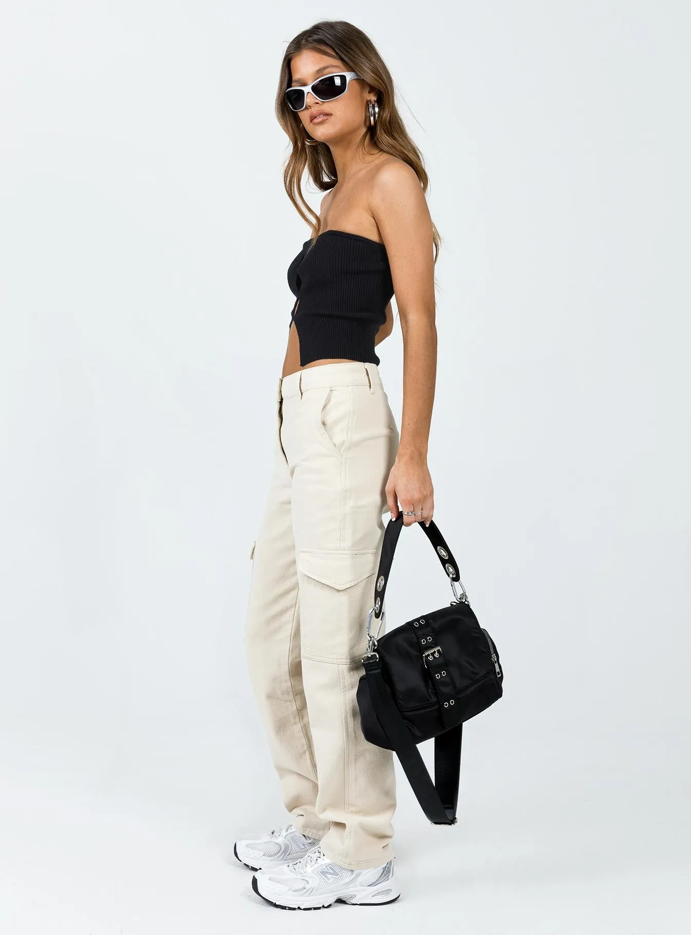 Courtside Cargo Pants Beige