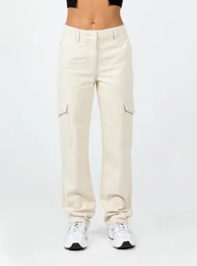 Courtside Cargo Pants Beige