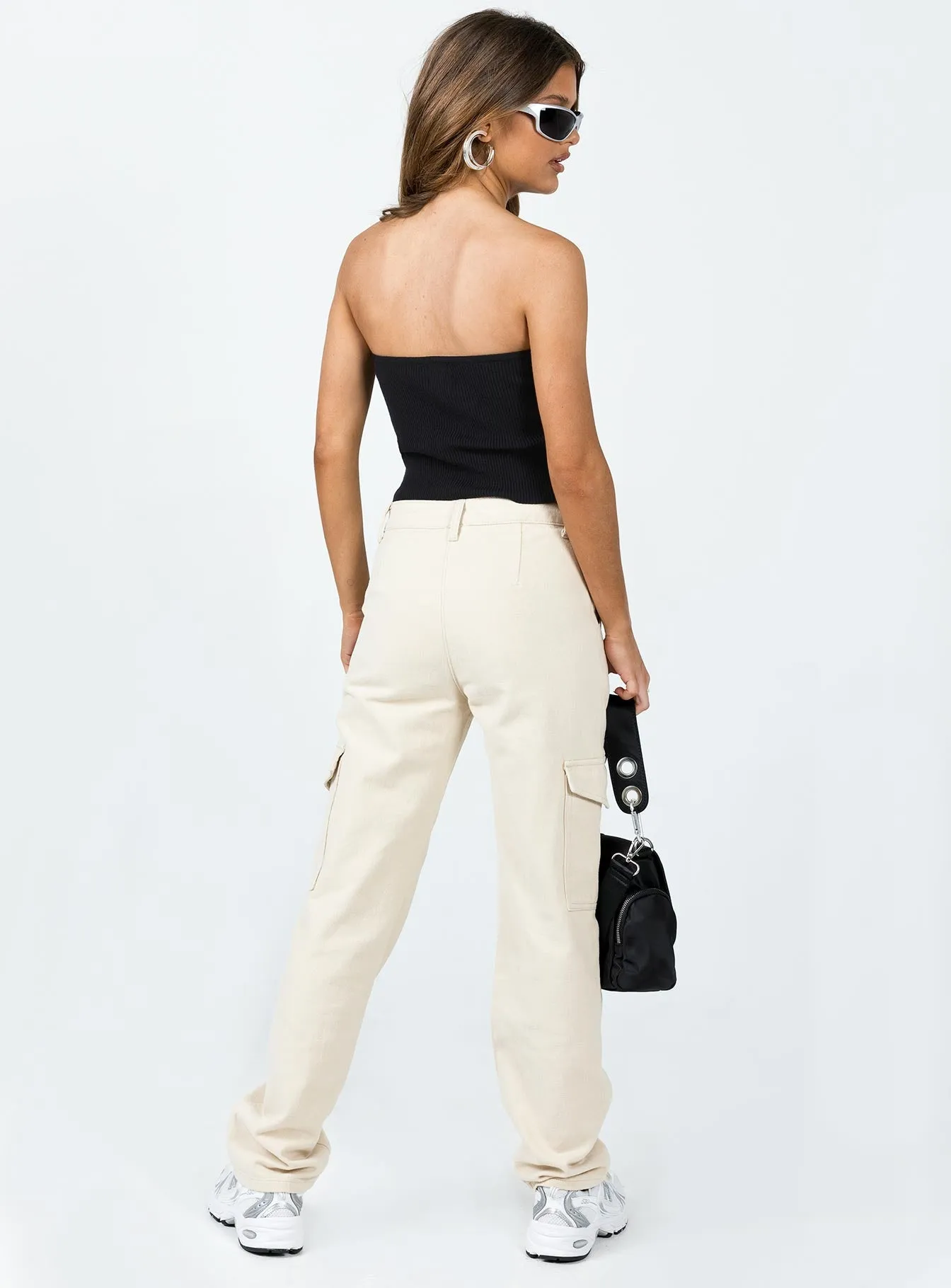 Courtside Cargo Pants Beige