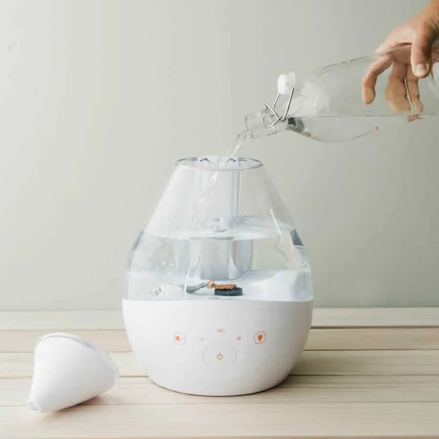 Crane Baby - 4-In-1 Cool Mist Humidifier W/Sound - 1 Gallon