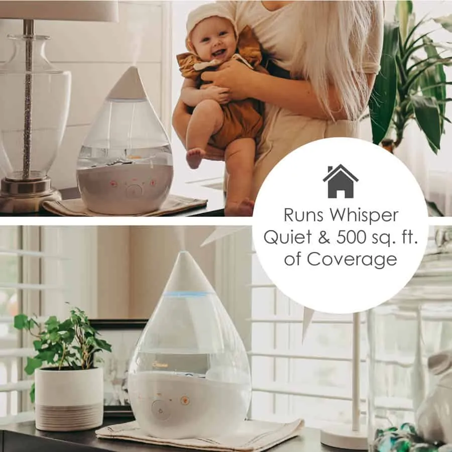 Crane Baby - 4-In-1 Cool Mist Humidifier W/Sound - 1 Gallon