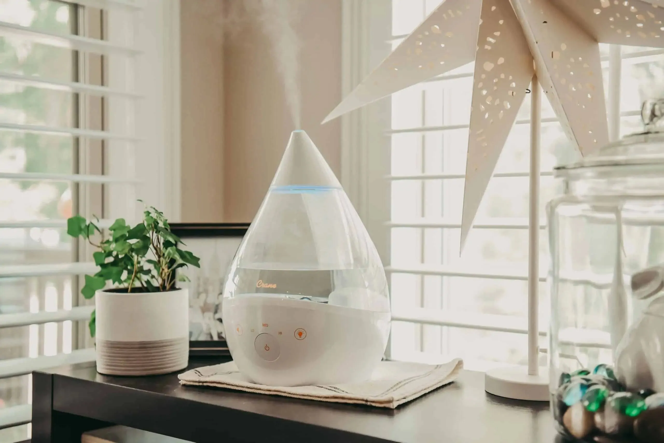 Crane Baby - 4-In-1 Cool Mist Humidifier W/Sound - 1 Gallon