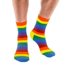 Crew Socks - Rainbow Stripe