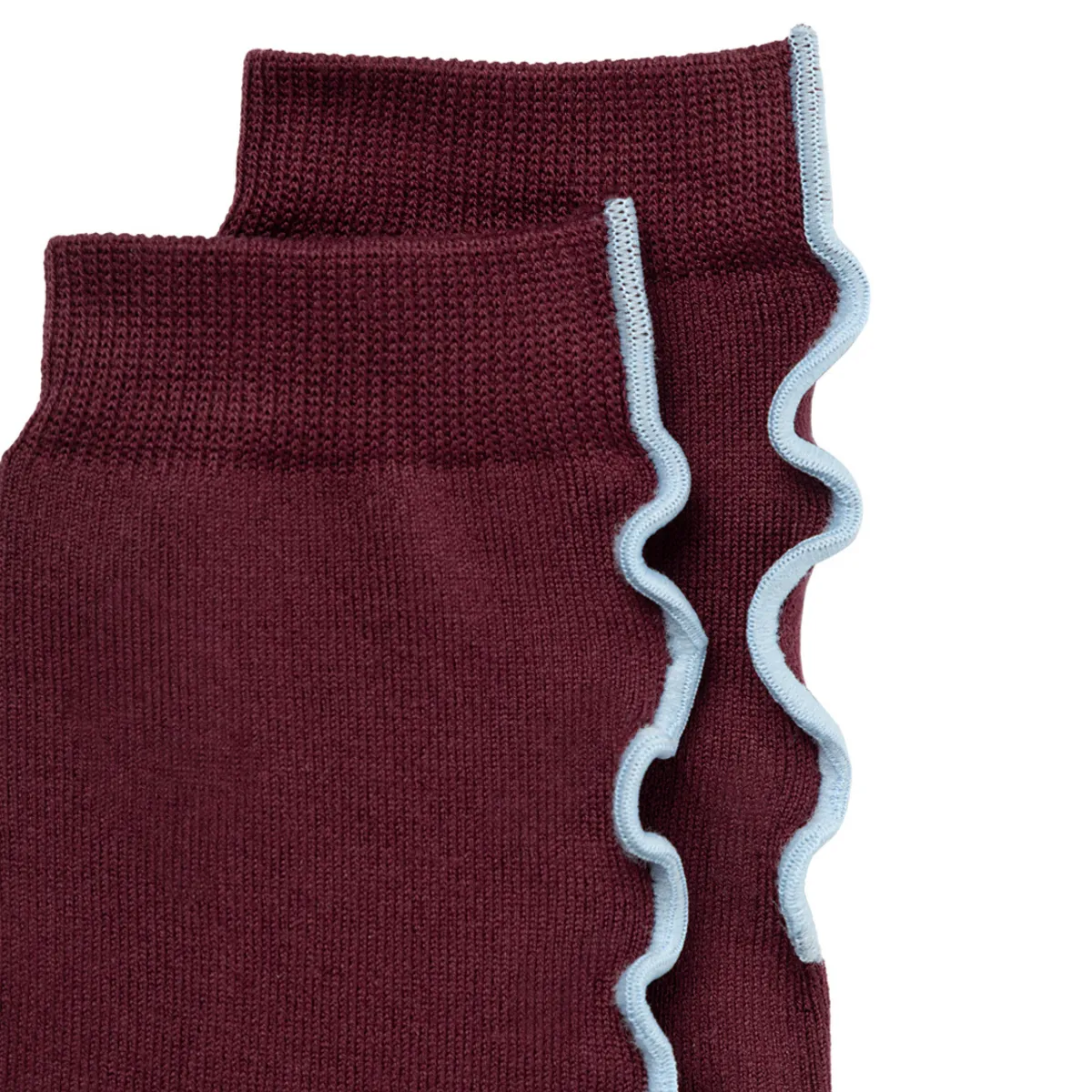 Crew Socks Ruby Wine